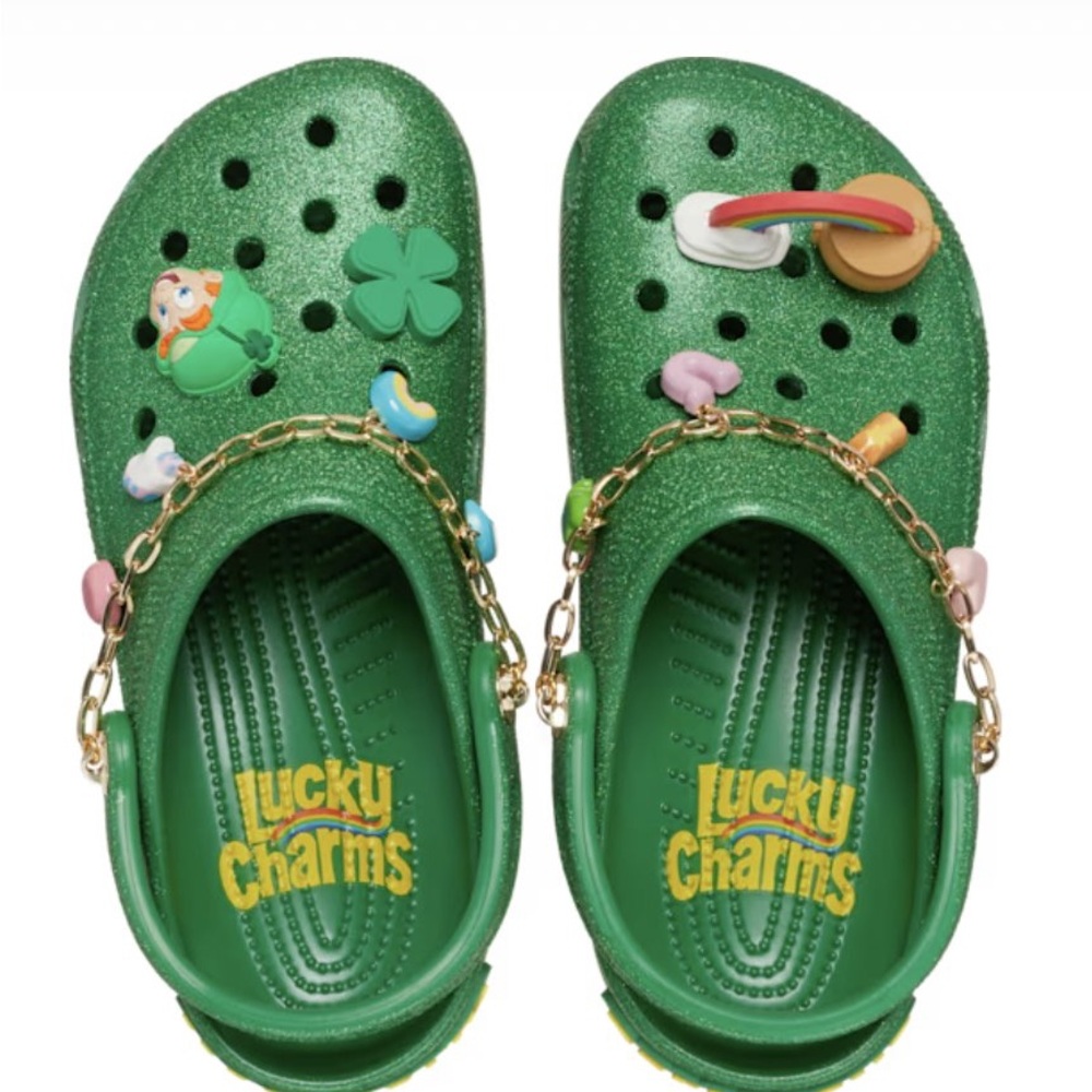 Limited Edition Lucky Charms Crocs